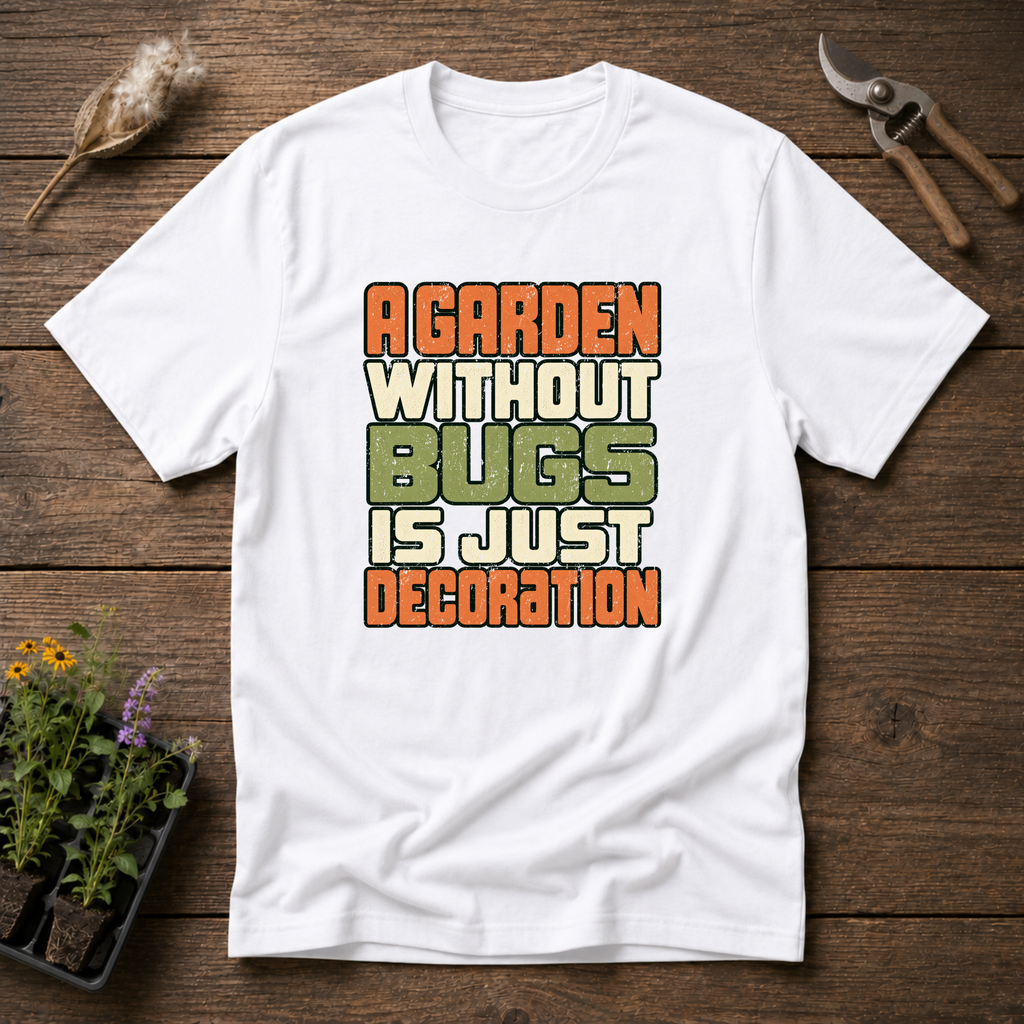 Garden Needs Bugs T-Shirt