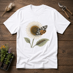 Sunflower & Garden Tiger Moth T-Shirt