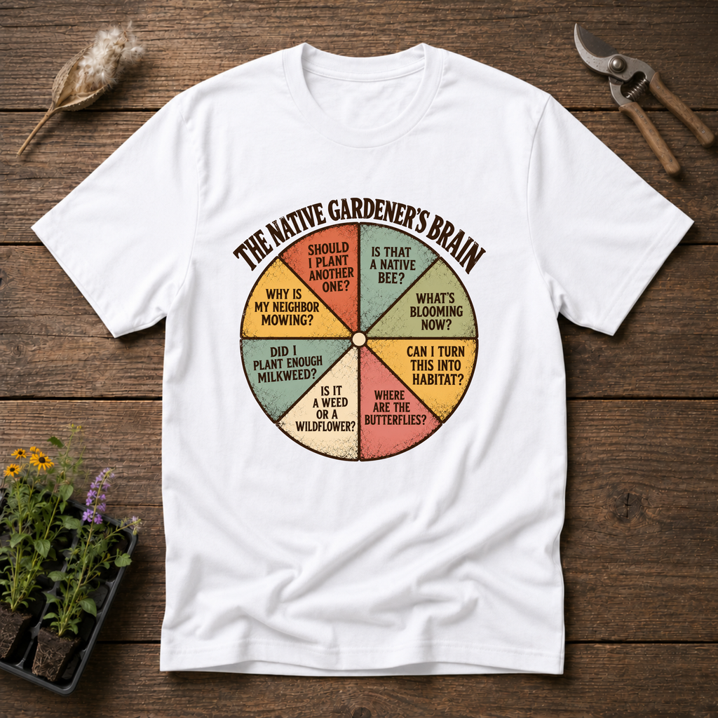 Native Gardener’s Brain T-Shirt