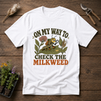 Checking The Milkweed T-Shirt