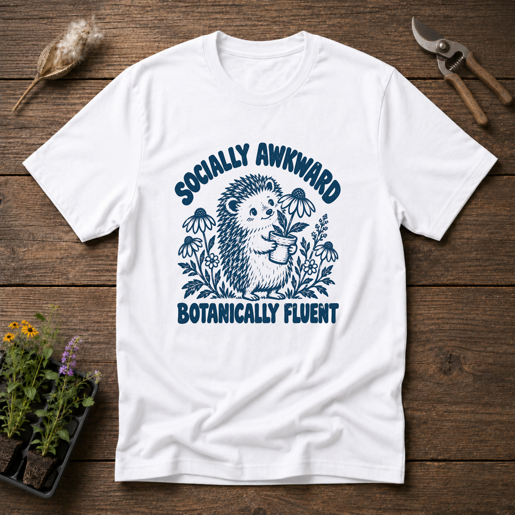 Botanically Fluent T-Shirt in White