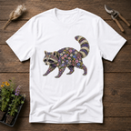 Wildflower Raccoon T-Shirt