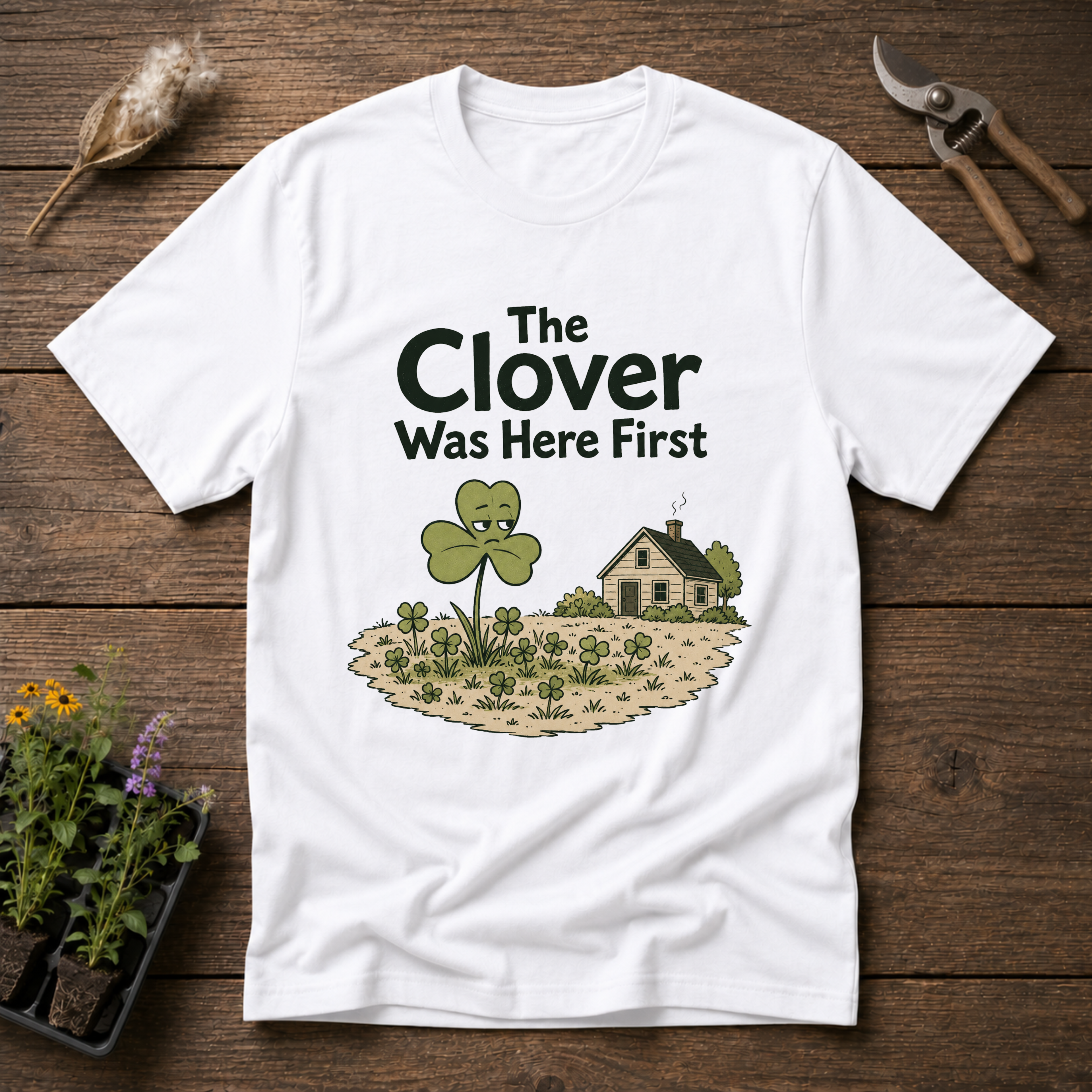 The Clover Was Here First T-Shirt