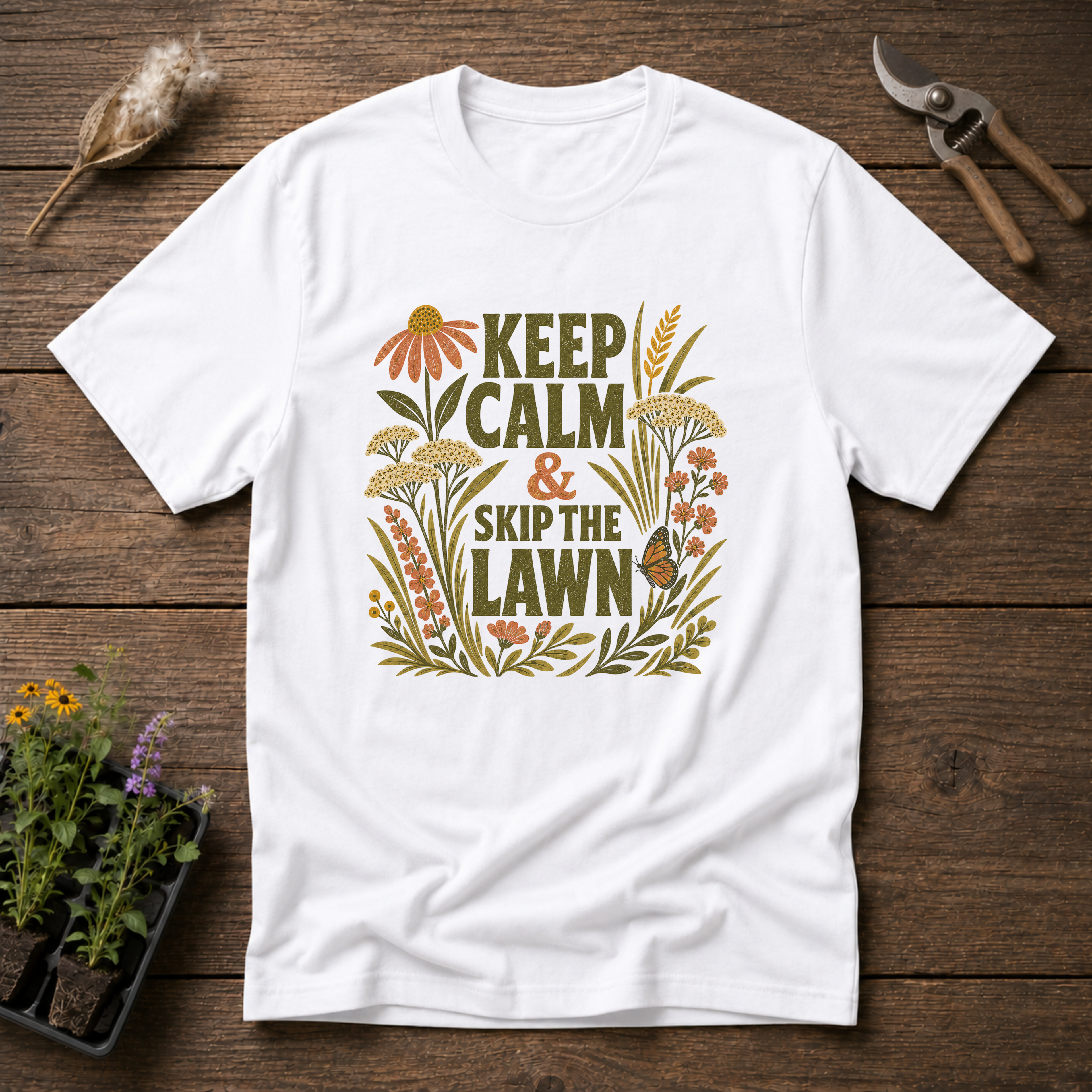 Keep Calm & Skip The Lawn T-Shirt