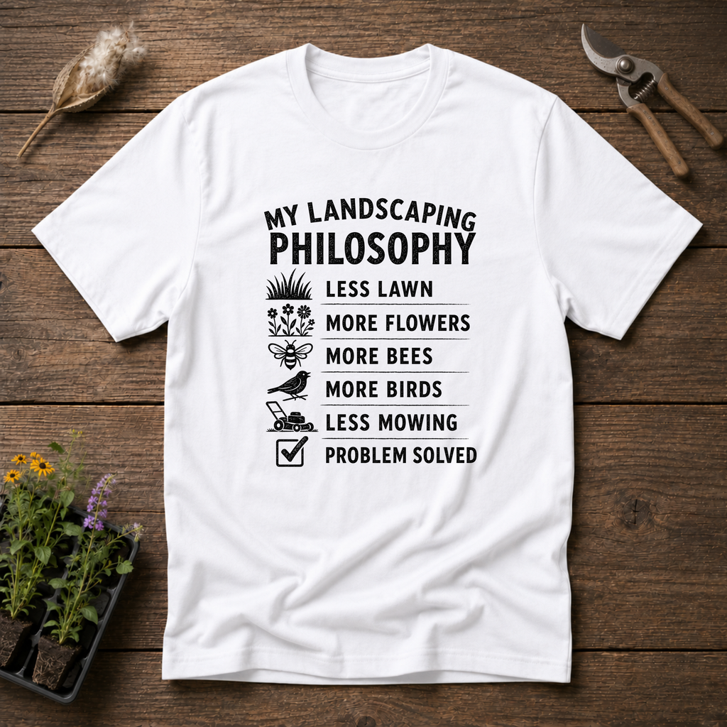 My Landscaping Is My Philosophy T-Shirt
