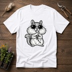 Cheeky Seed Bandit T-Shirt in White