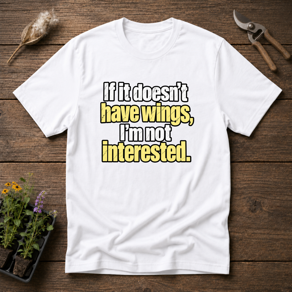 Wings Only T-Shirt