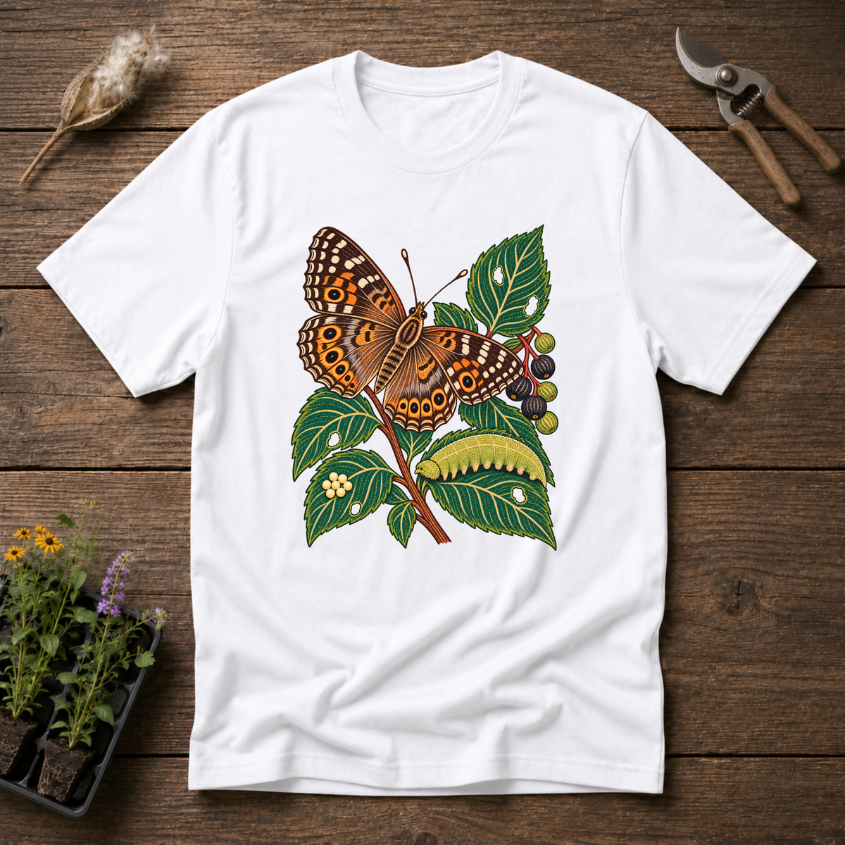 Hackberry Emperor T-Shirt in White