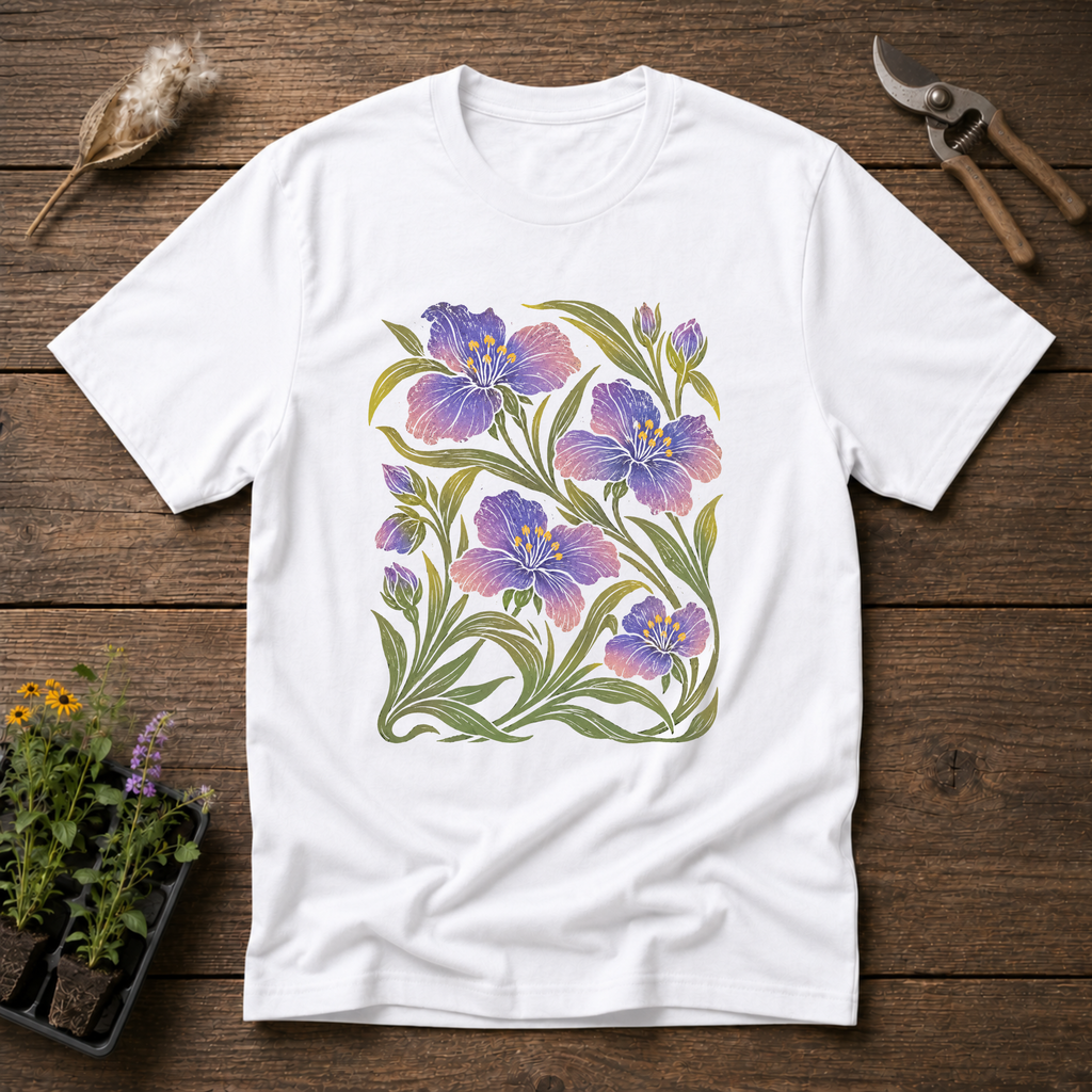 Spiderwort Flower T-Shirt