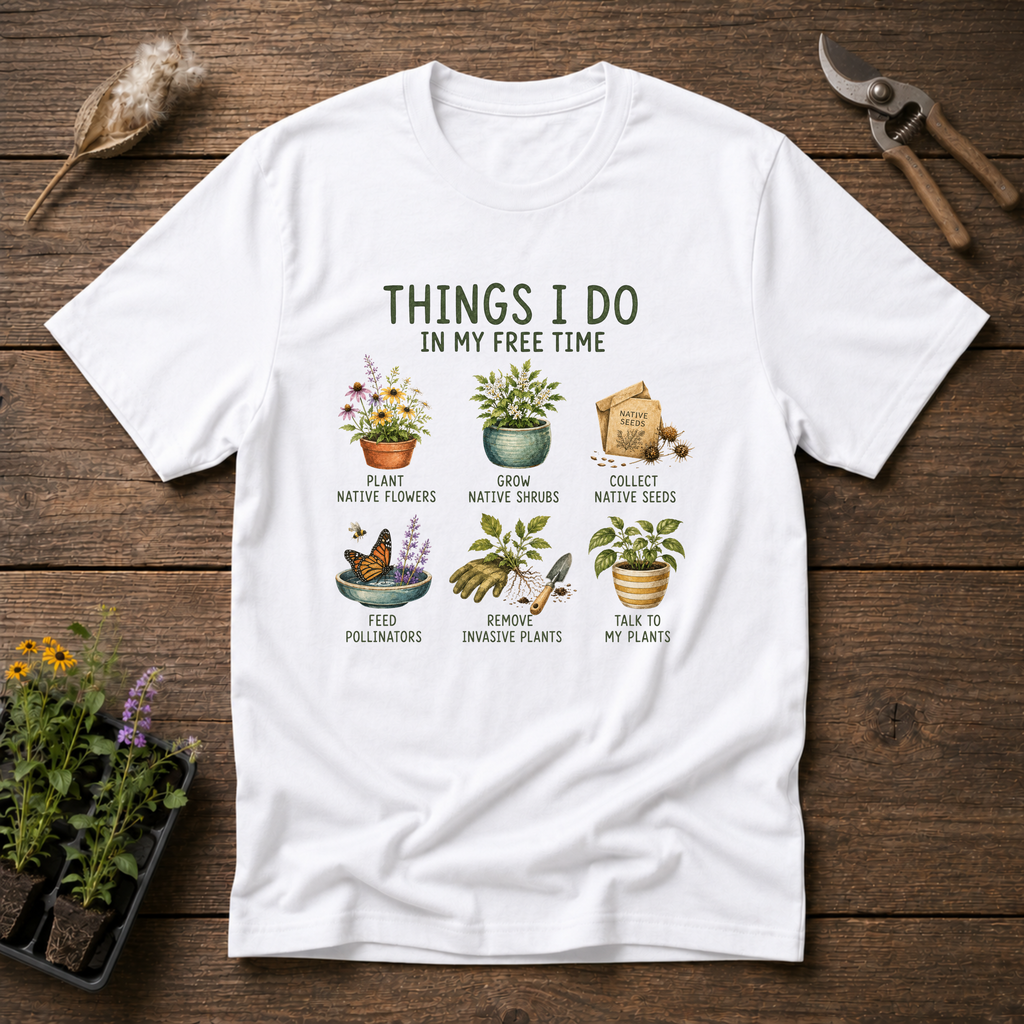 Things I Do In My Free Time T-Shirt