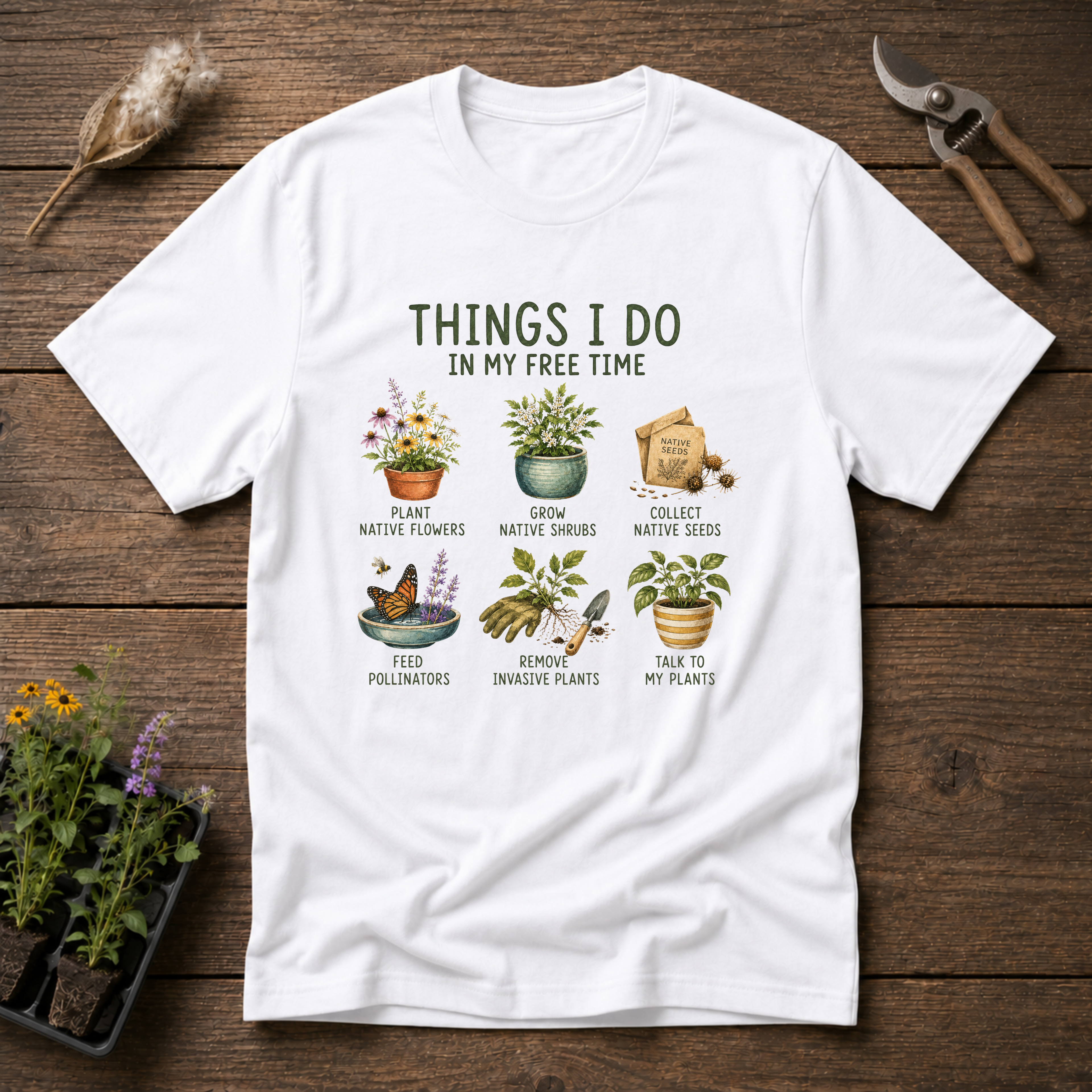 Things I Do In My Free Time T-Shirt
