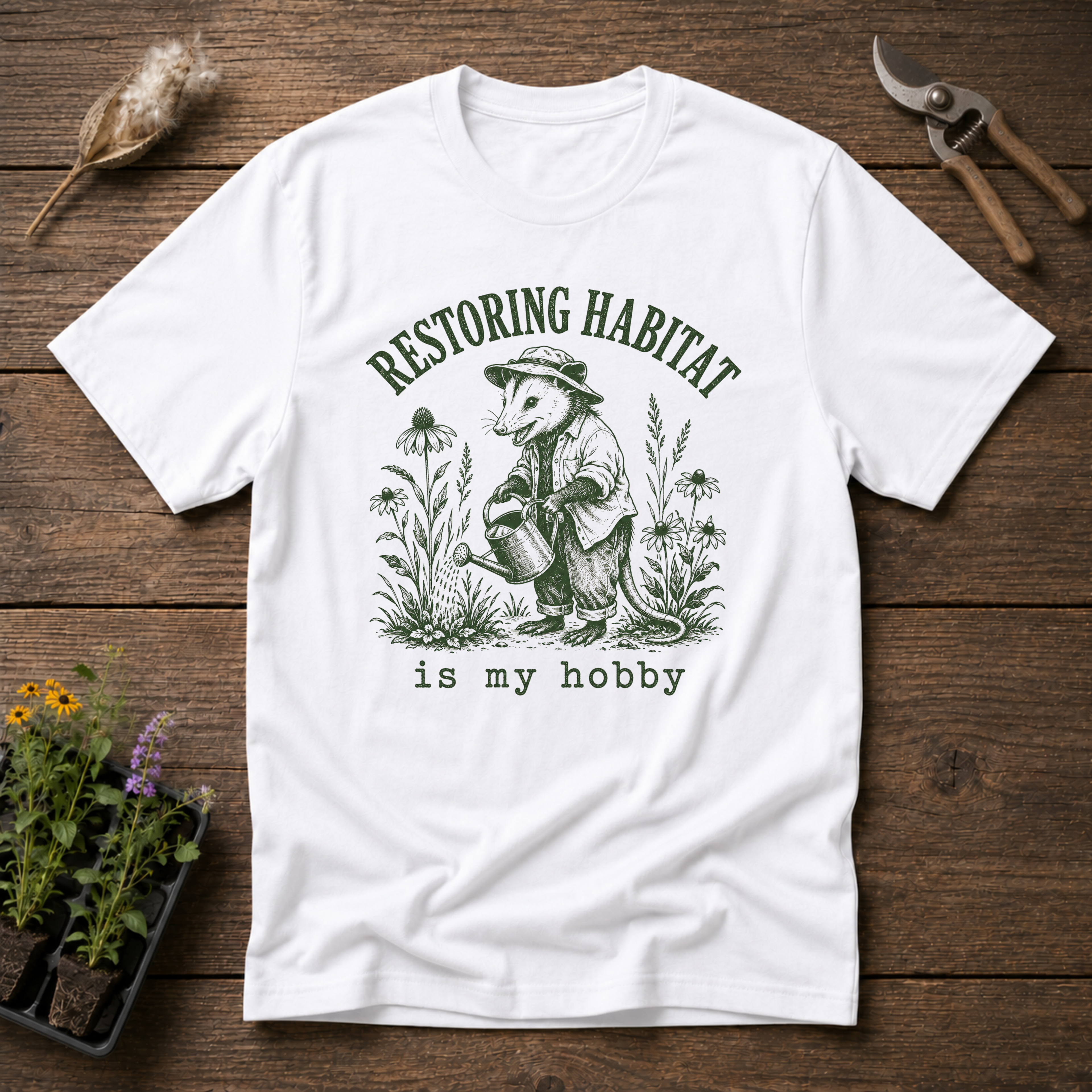 Restoring Habitat Is My Hobby T-Shirt