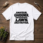 Lawn Destroyer T-Shirt in White