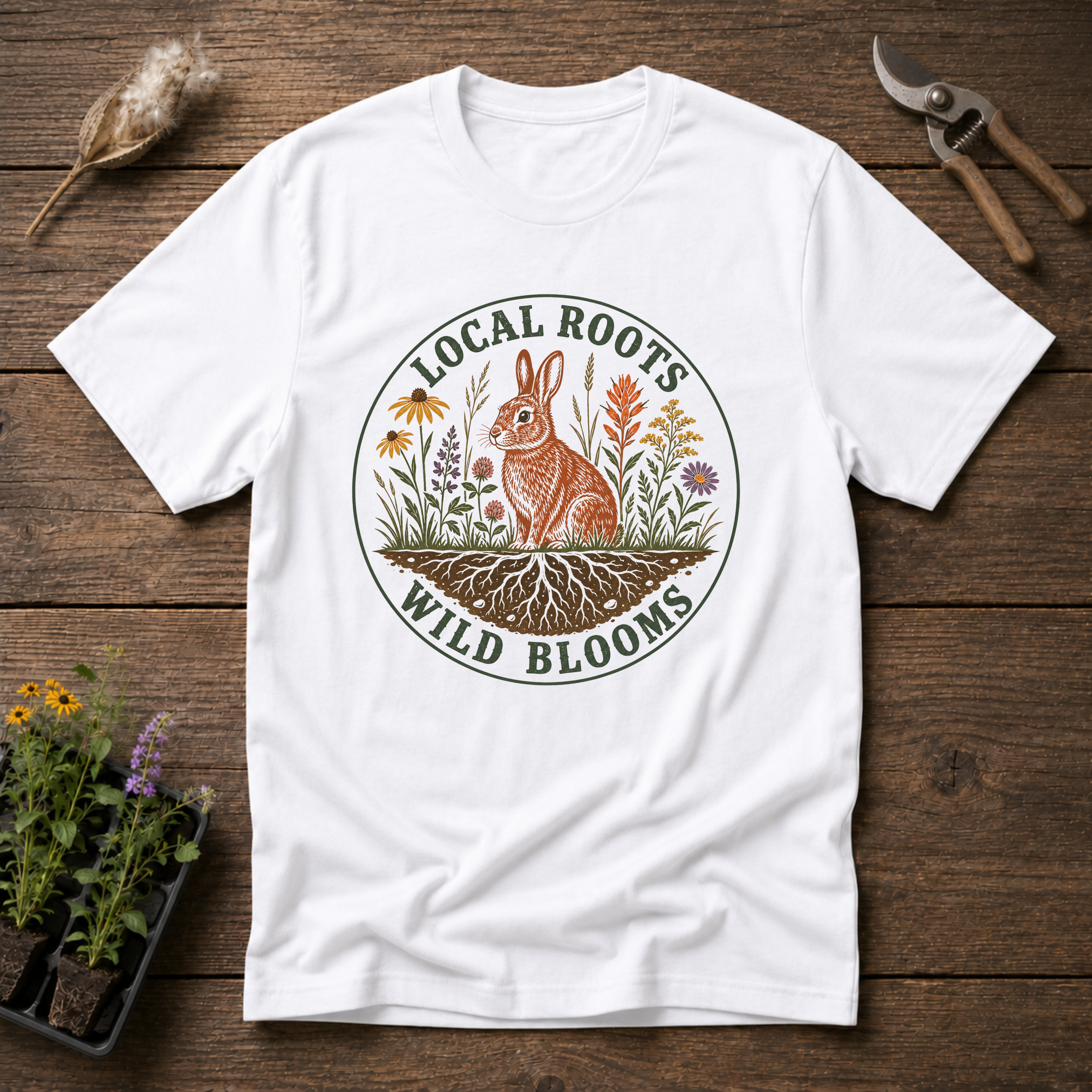 Local Roots Wild Blooms T-Shirt