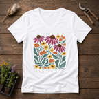 Wildflowers V-Neck Tee