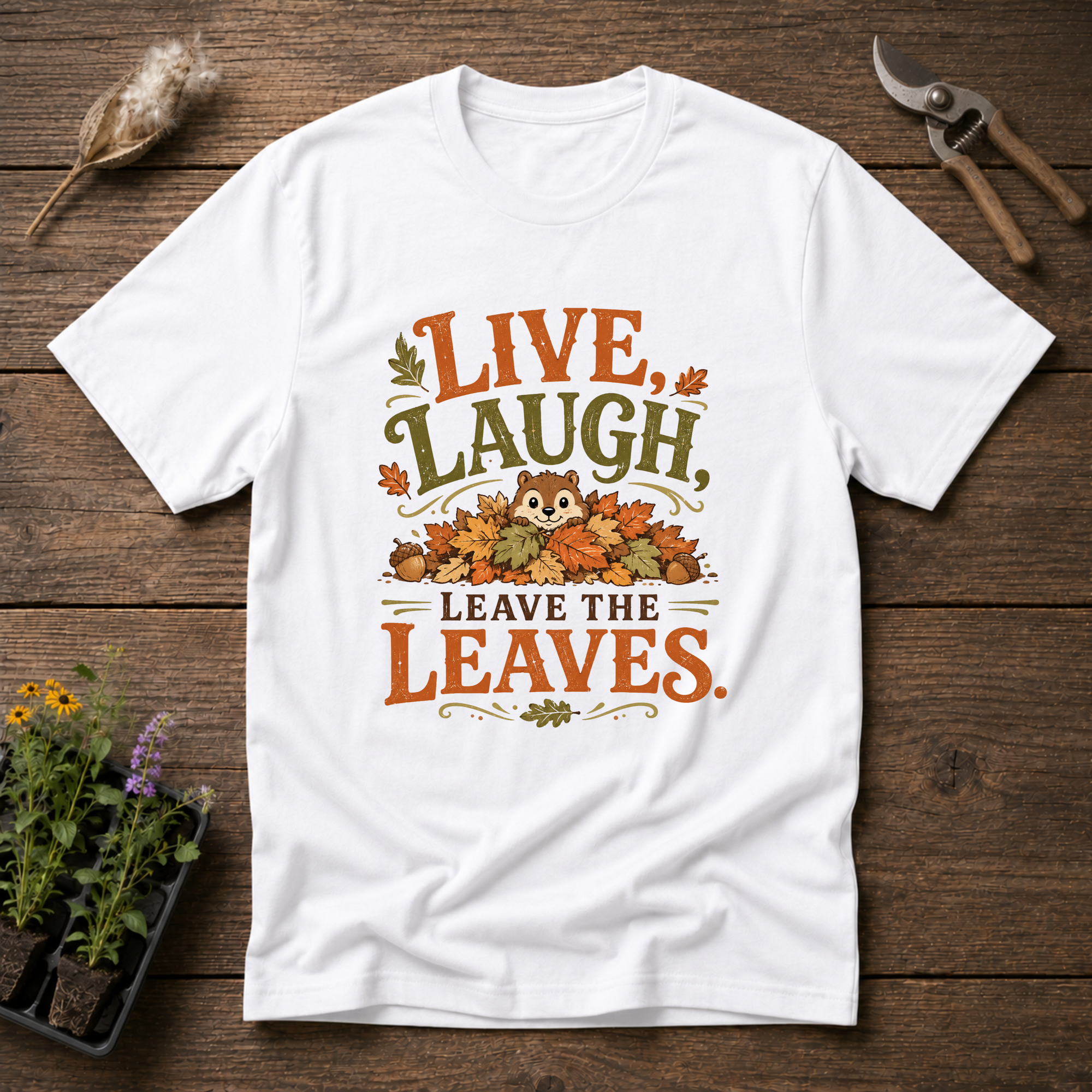 Leave The Leaves T-Shirt