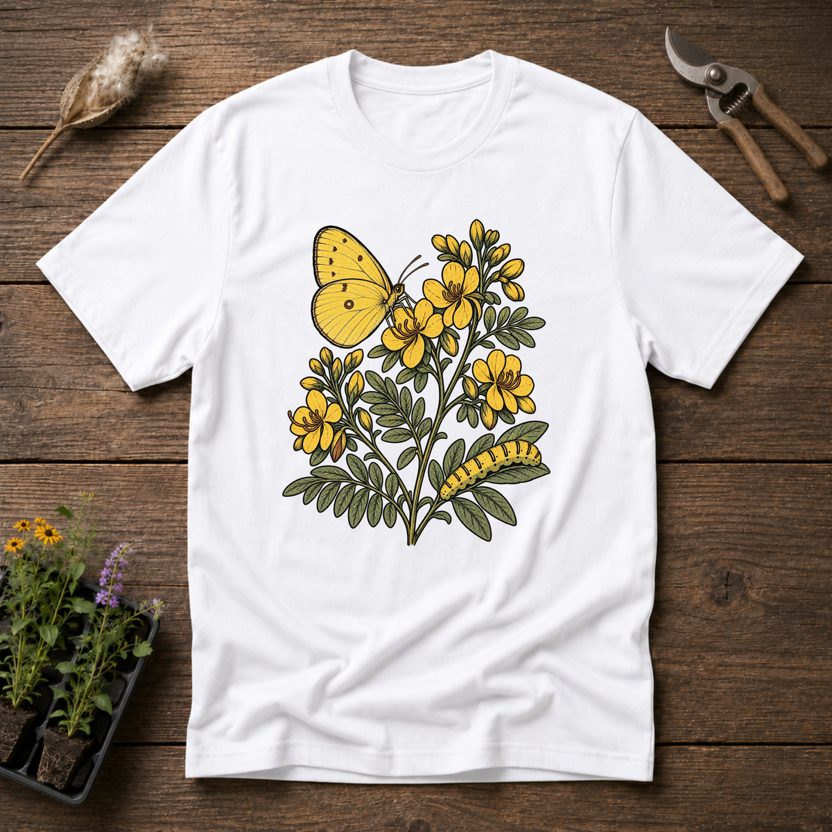 Cloudless Sulphur Butterfly T-Shirt